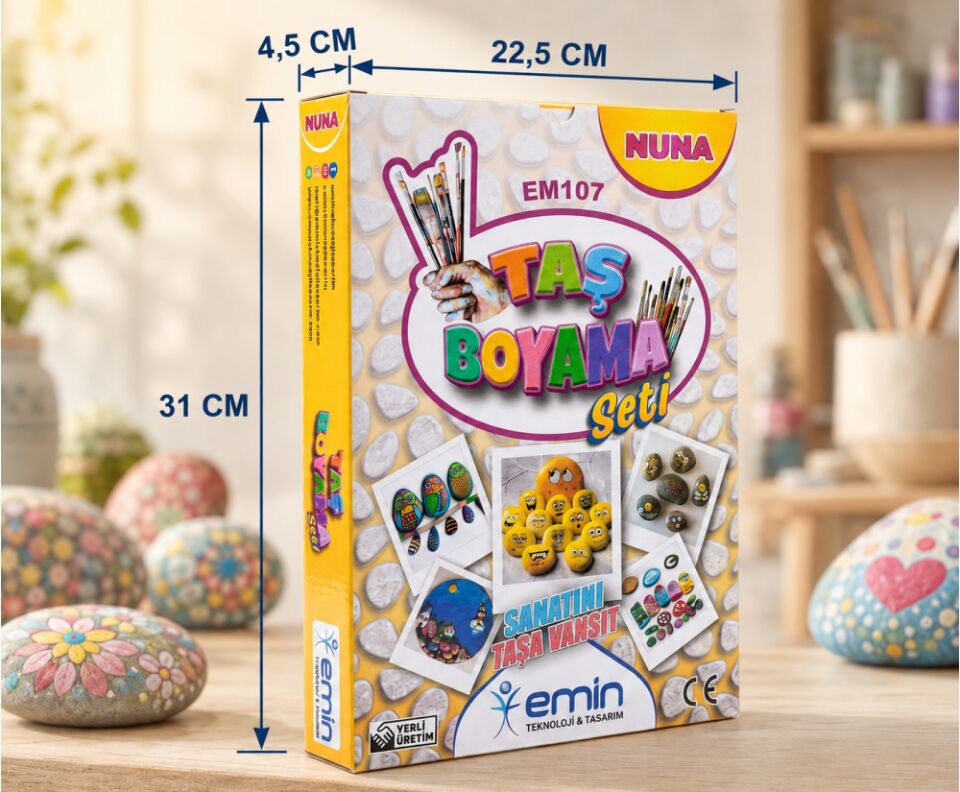Emin İş Eğitimi Taş Boyama