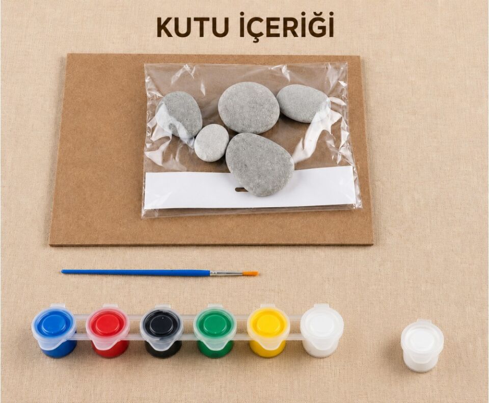 Emin İş Eğitimi Taş Boyama