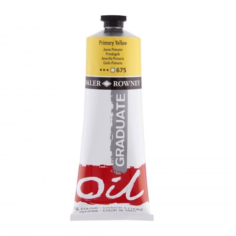 Daler Rowney Graduate Yağlı Boya Grad Oil 200 Ml Primary Yellow