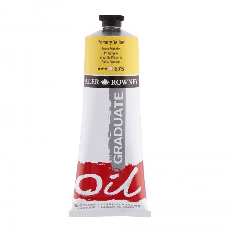 Daler Rowney Graduate Yağlı Boya Grad Oil 200 Ml Primary Yellow