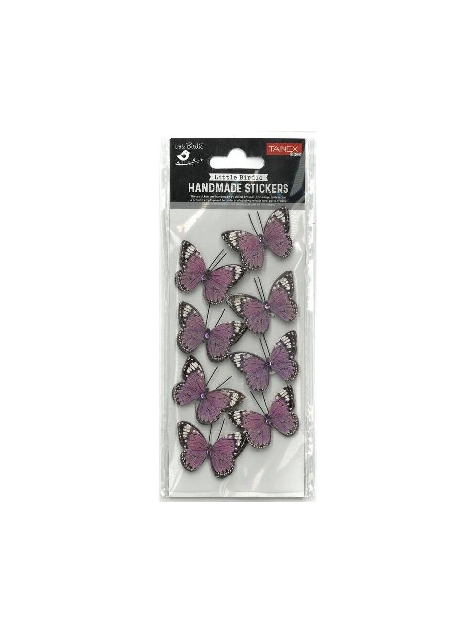 Tanex Tnx-28047 Handmade Taşlı Kelebek-7 Serisi