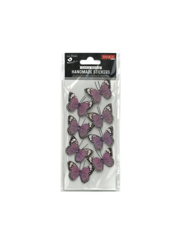 Tanex Tnx-28047 Handmade Taşlı Kelebek-7 Serisi