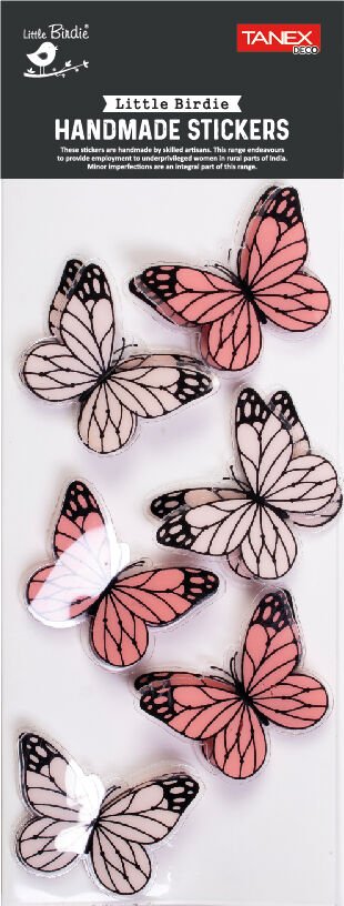 Tanex Tnx-28048 Handmade Taşlı Kelebek-8 Serisi