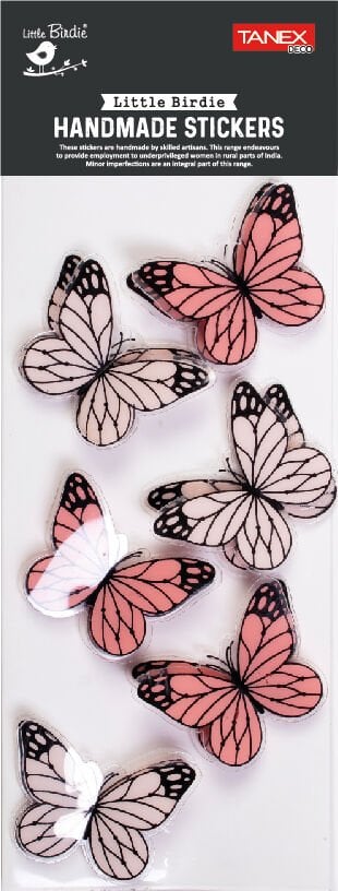 Tanex Tnx-28048 Handmade Taşlı Kelebek-8 Serisi