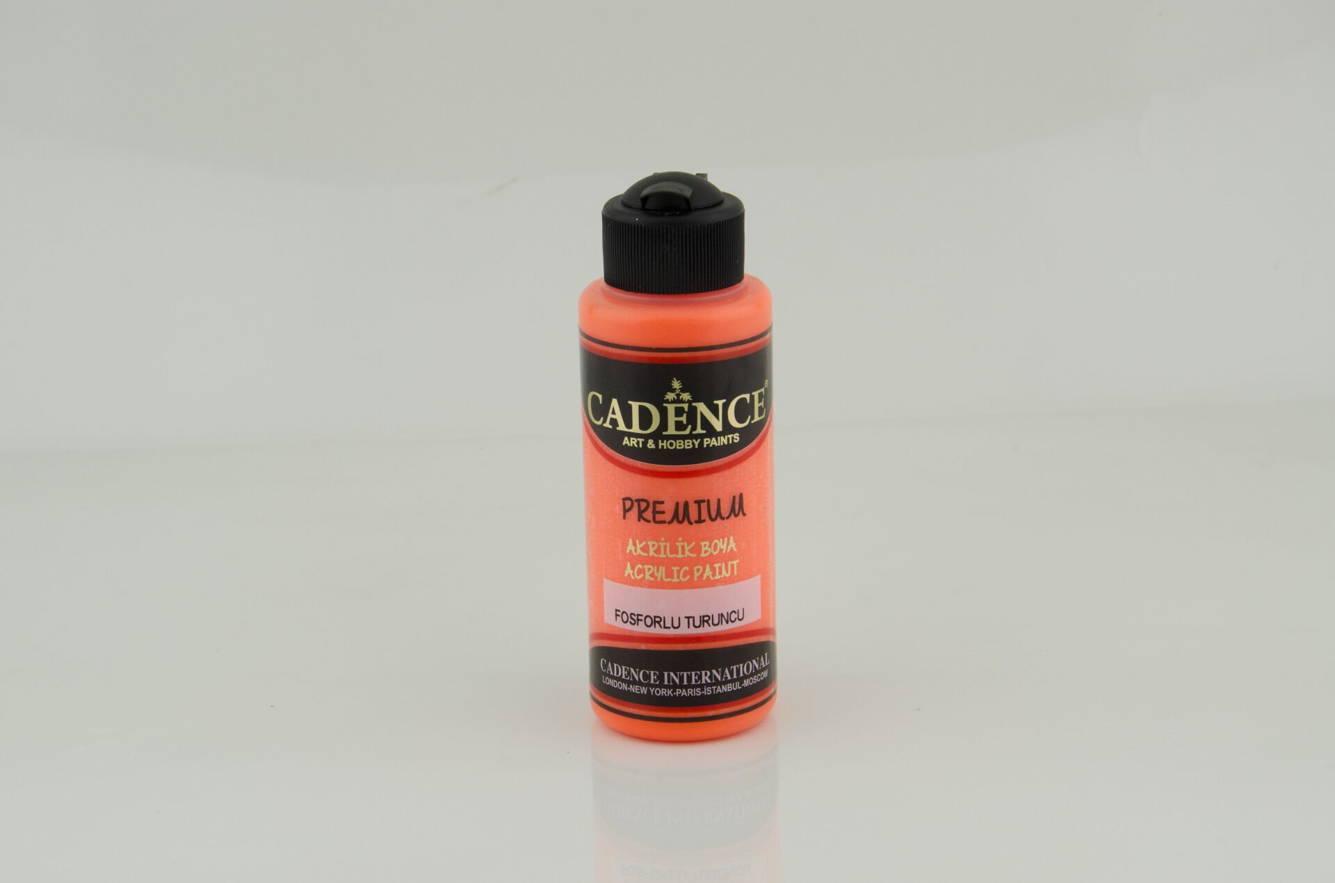 Cadence Fosforlu Premium Akrilik Turuncu 120 Ml