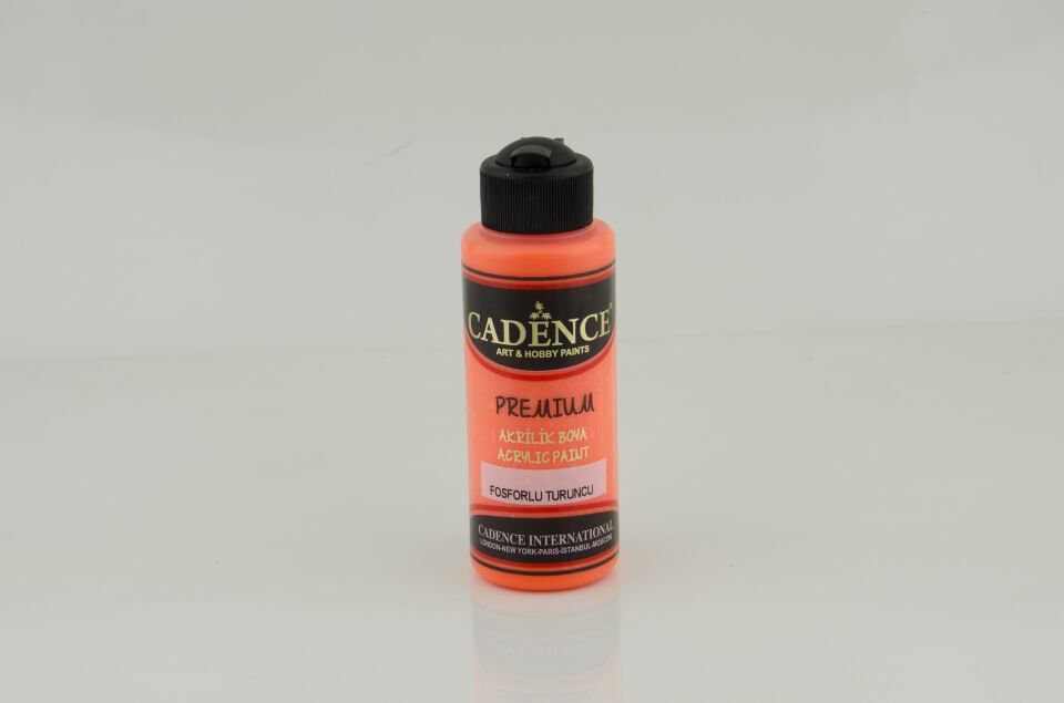 Cadence Fosforlu Premium Akrilik Turuncu 120 Ml