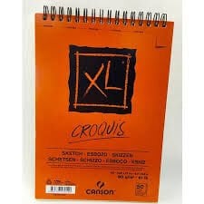 Canson Croquis Xl Albüm 90 Gr Üsten Spiralli A5 50 Yaprak