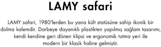 Lamy Safari 2023 Ozel Üretim Rengi Springgreen Dolma Kalem M Uc