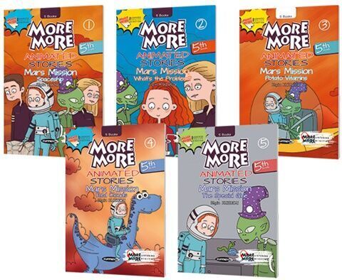 More & More 5 English Hikaye Seti Kutulu (5 Kitap)