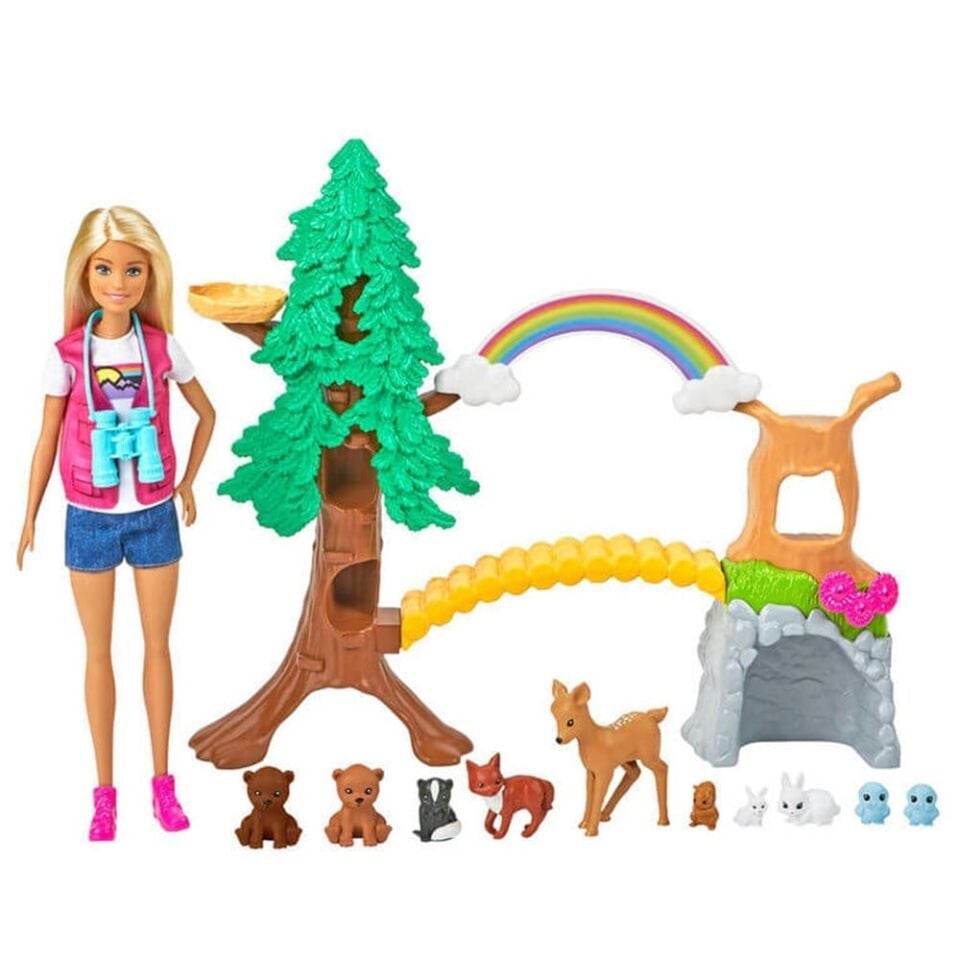Barbie Tropikal Yaşam Rehberi Bebek Ve Oun Seti 