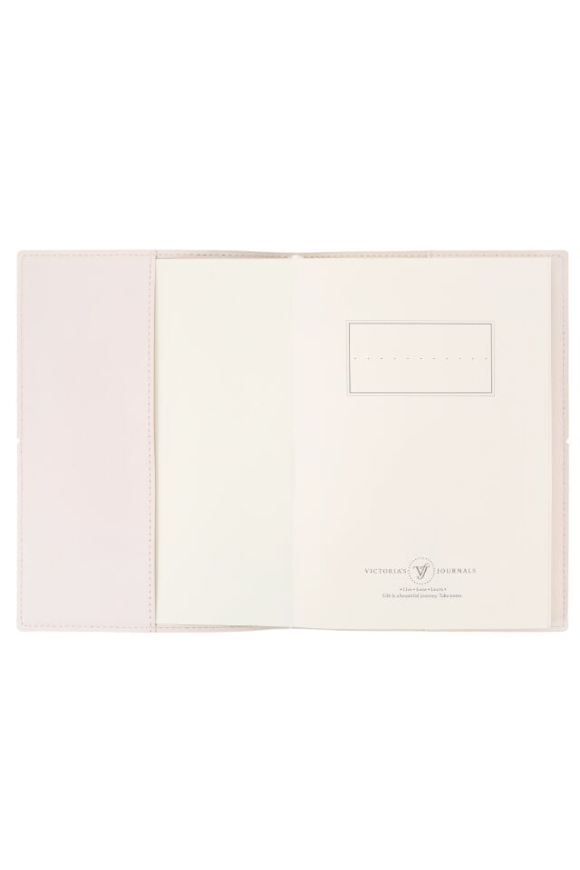 Victoria'S Journals Charm Çiçek Defter A5 96 Yaprak 100 Gr Ivory Noktalı Sarı