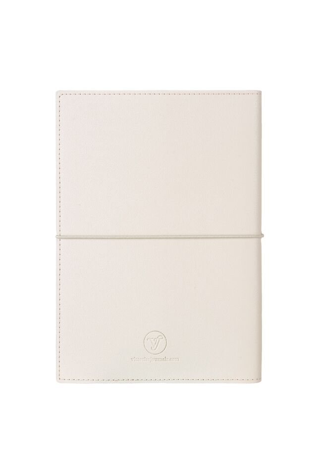 Victoria'S Journals Charm Çiçek Defter A5 96 Yaprak 100 Gr Ivory Noktalı Sarı