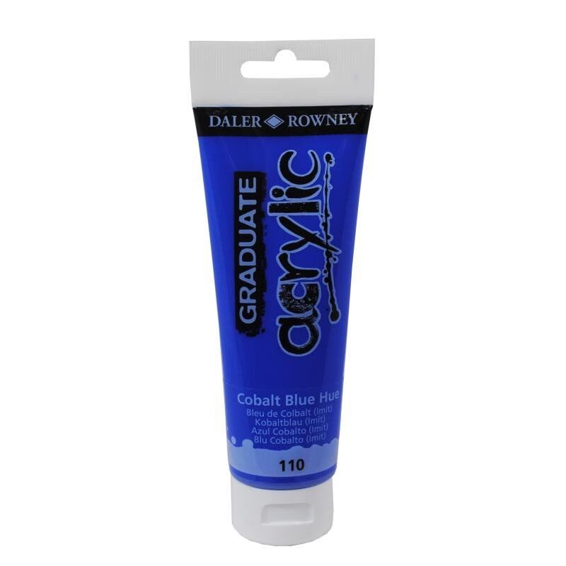 Daler Rowney Graduate Akrilik Boya Graduate Acrylic 120 Ml Cobalt Blue Hue