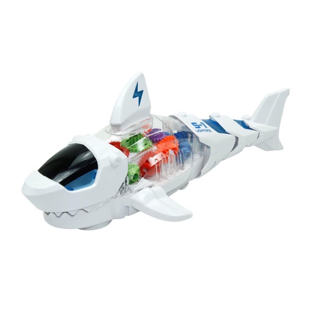 Shark Robot Işıklı Müzikli Hareketli