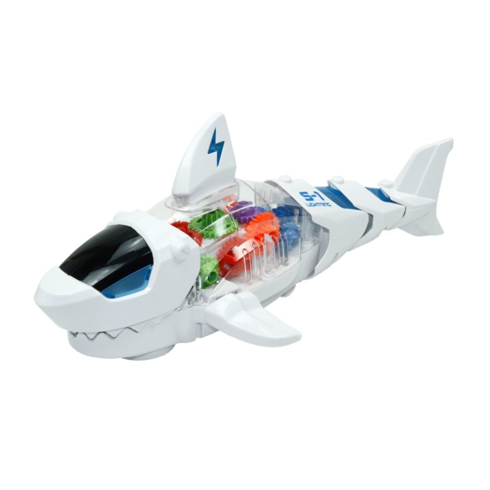 Shark Robot Işıklı Müzikli Hareketli