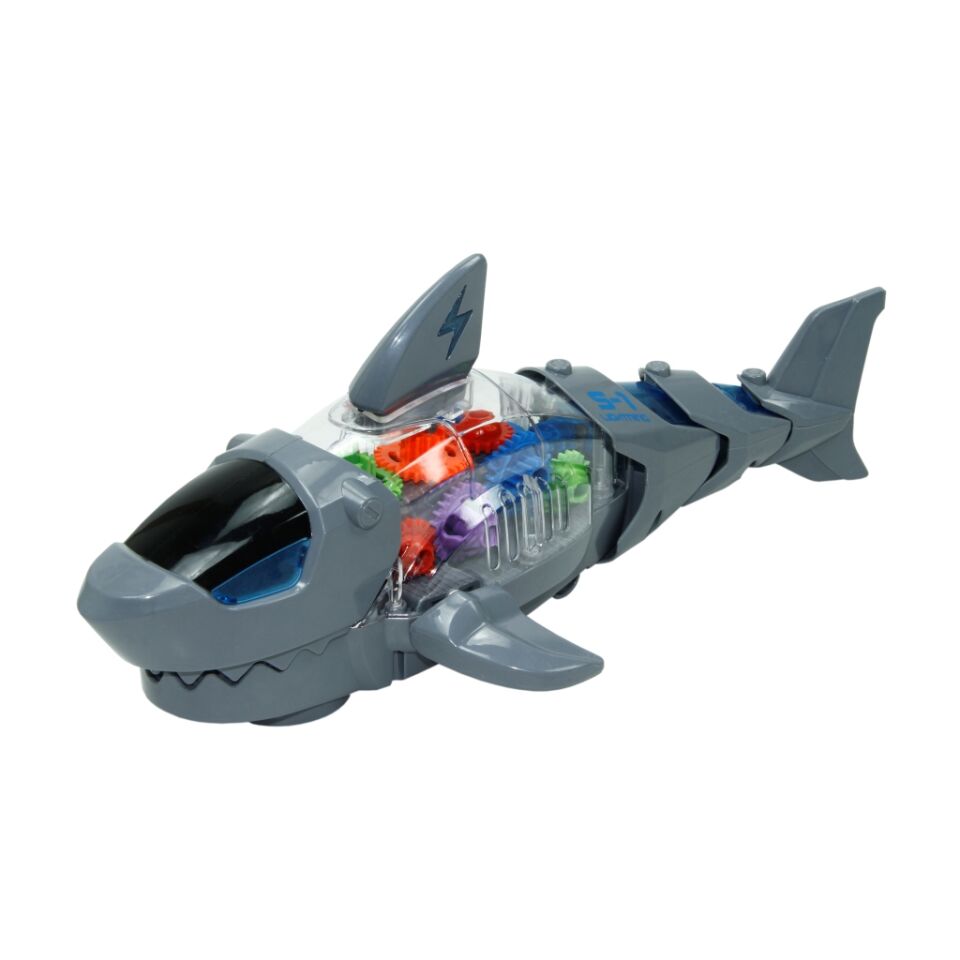 Shark Robot Işıklı Müzikli Hareketli