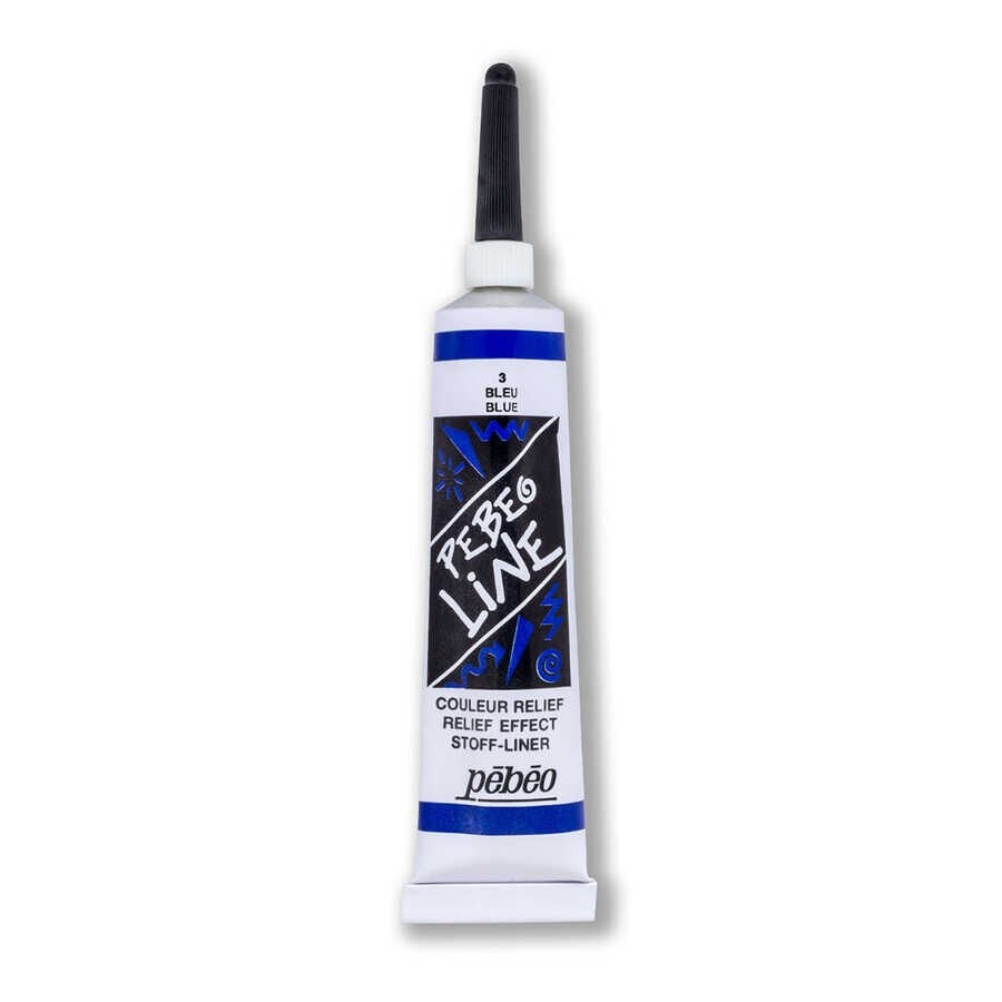 Pebeo Line Kumaş Boya 20 Ml Tüp Blue