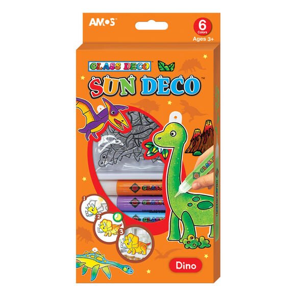 Amos Cam Boyama Seti Sun Deco Dinazor Sd10P6-D