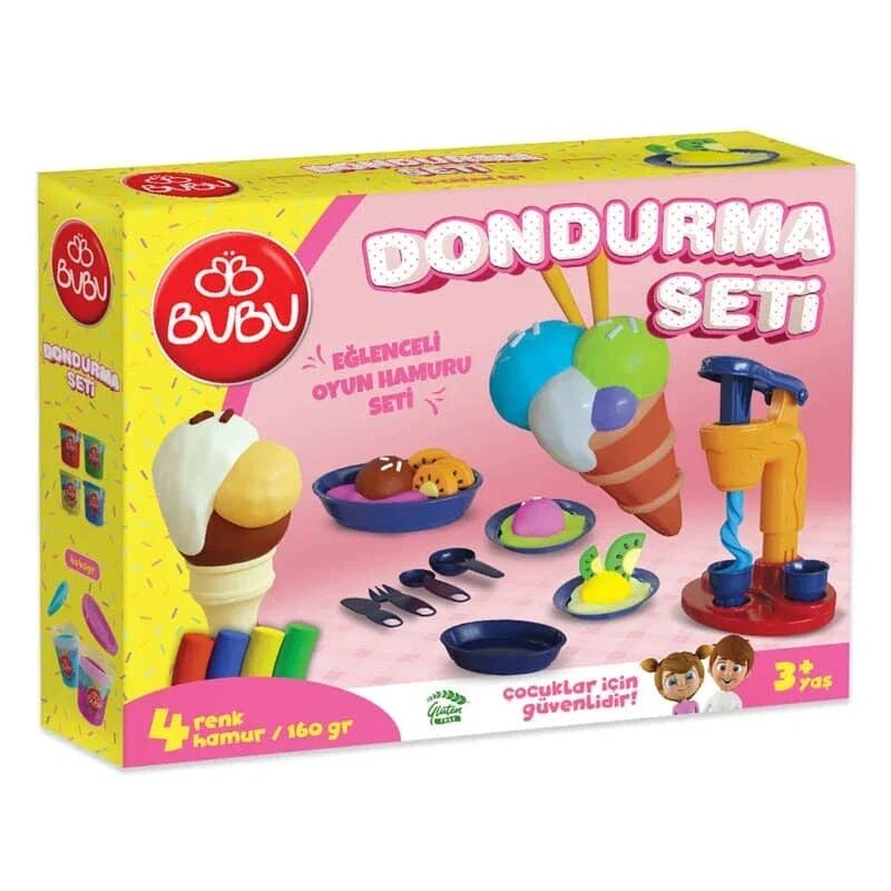 Bu-Bu Oyun Hamuru Seti Dondurma