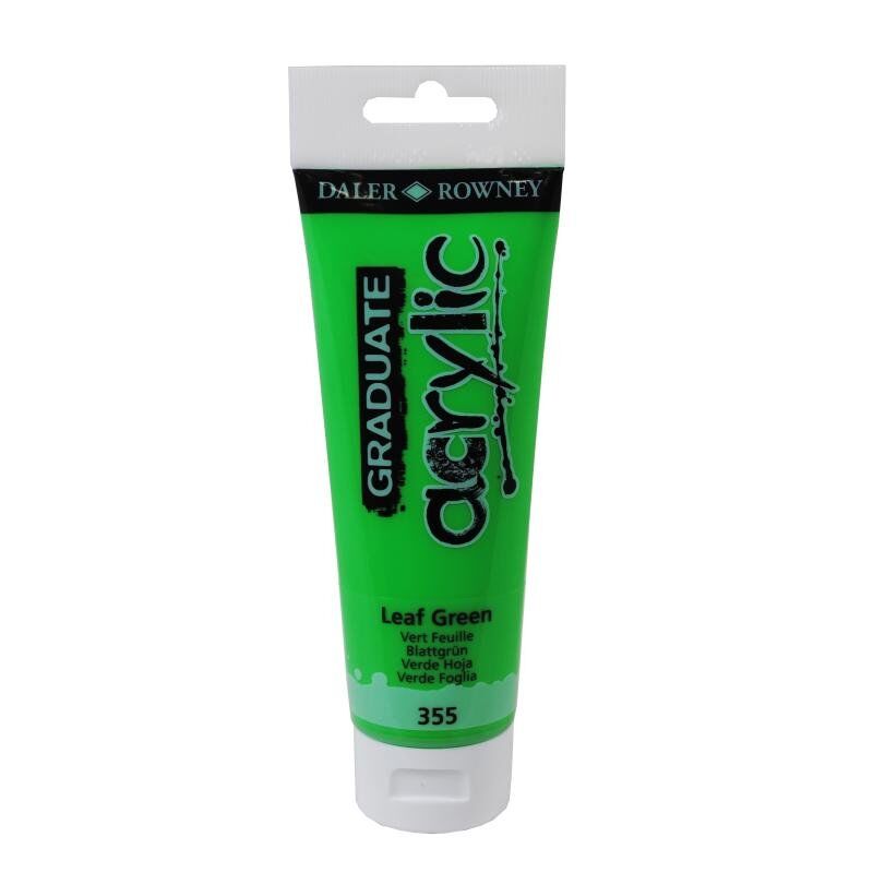 Daler Rowney Graduate Akrilik Boya Graduate Acrylic 120 Ml Leaf Green