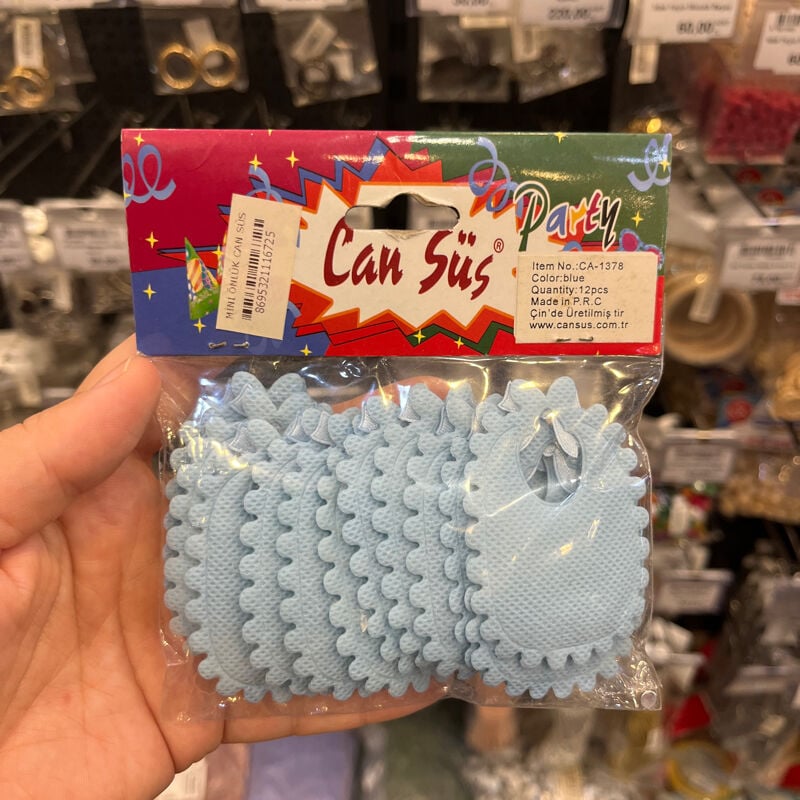Mini Önlük Can Süs 12 Li Ca1378