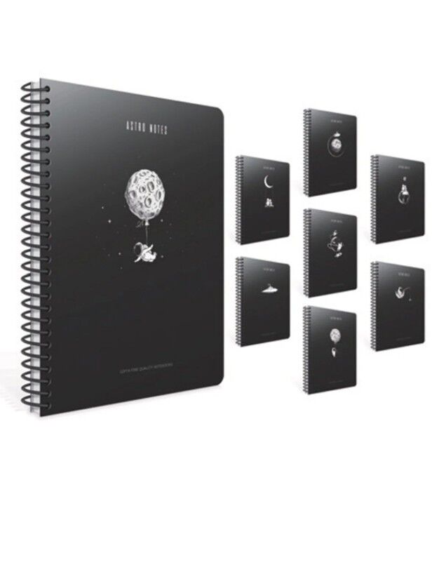 Gıpta Astro Notes Spiralli Karton Kapak Defter A5 80 Yaprak Çizgili
