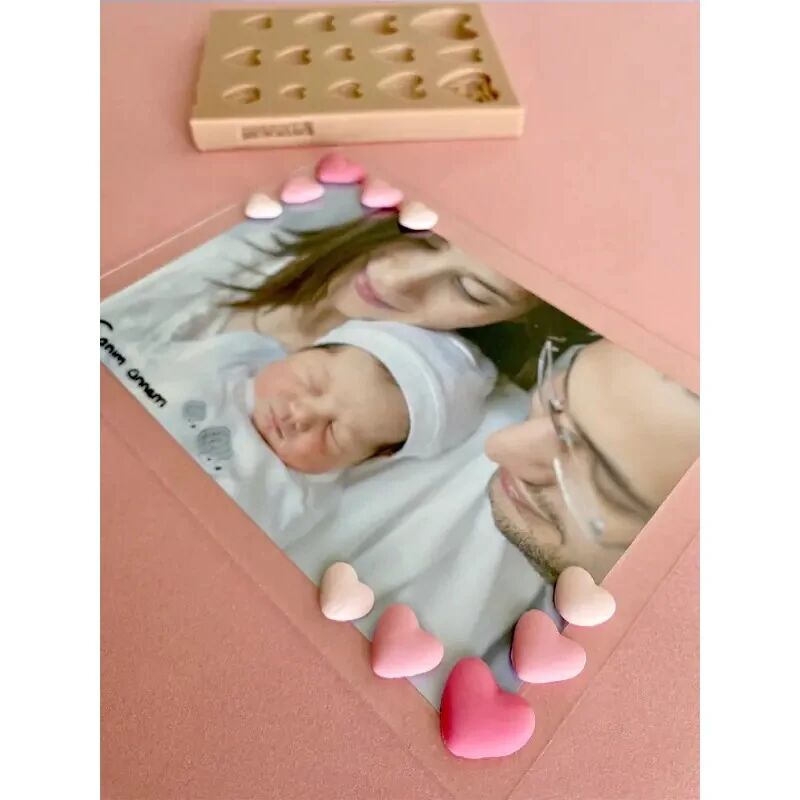 Nureart Kalpler Hearts Silikon Kalıp Sk1013003