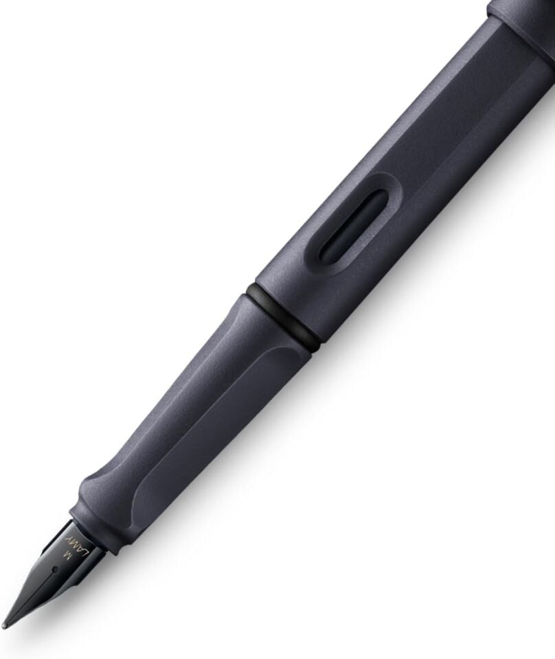 Lamy Safari Dolma Kalem Metal Klips M Uç Steel Black