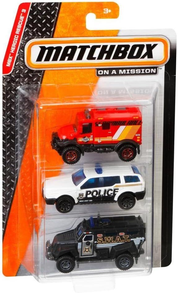 Mattel Matchbox Araba Seti 3 Lü