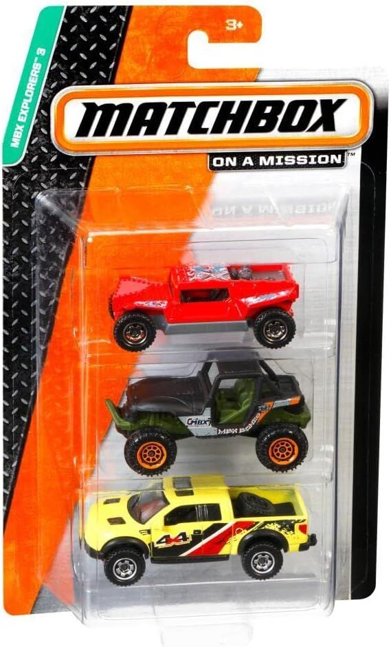 Mattel Matchbox Araba Seti 3 Lü