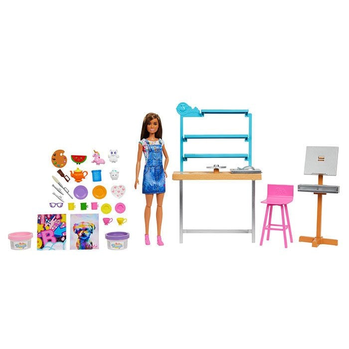 Barbie Nin Sanat Atölyesi Oyun Seti 