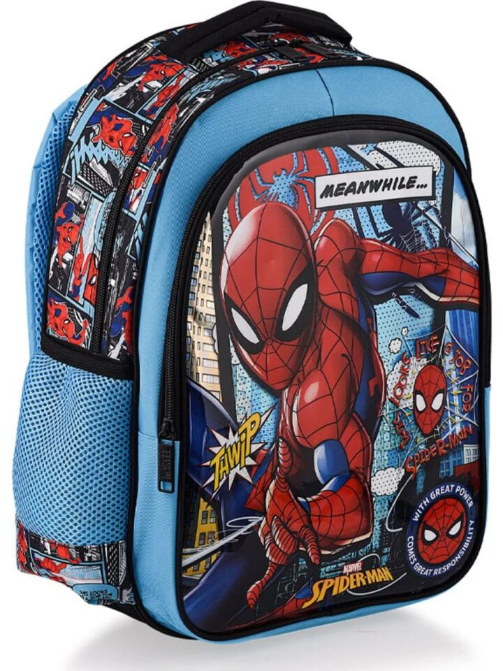 Spiderman İlkokul Çantası Due Meanwhıle