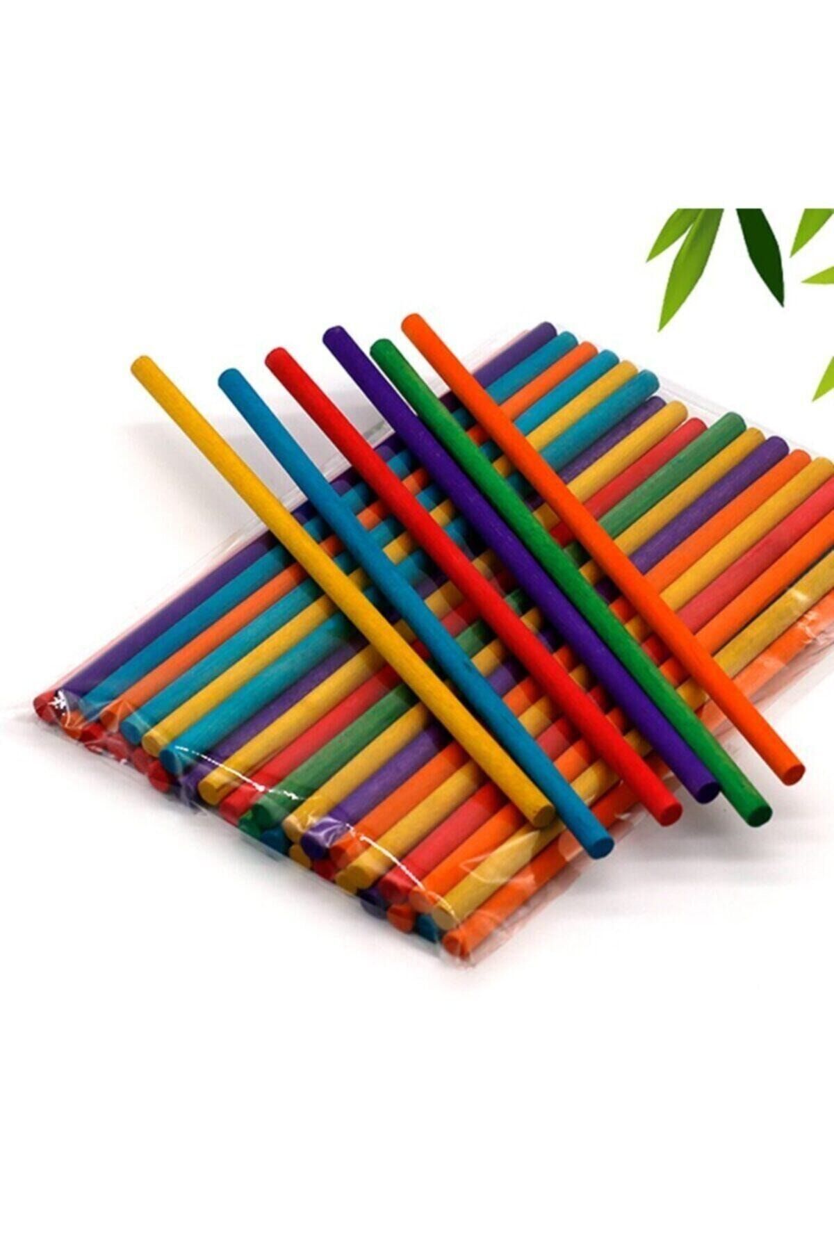 Brons Yuvarlak Çubuk Renkli Kalın