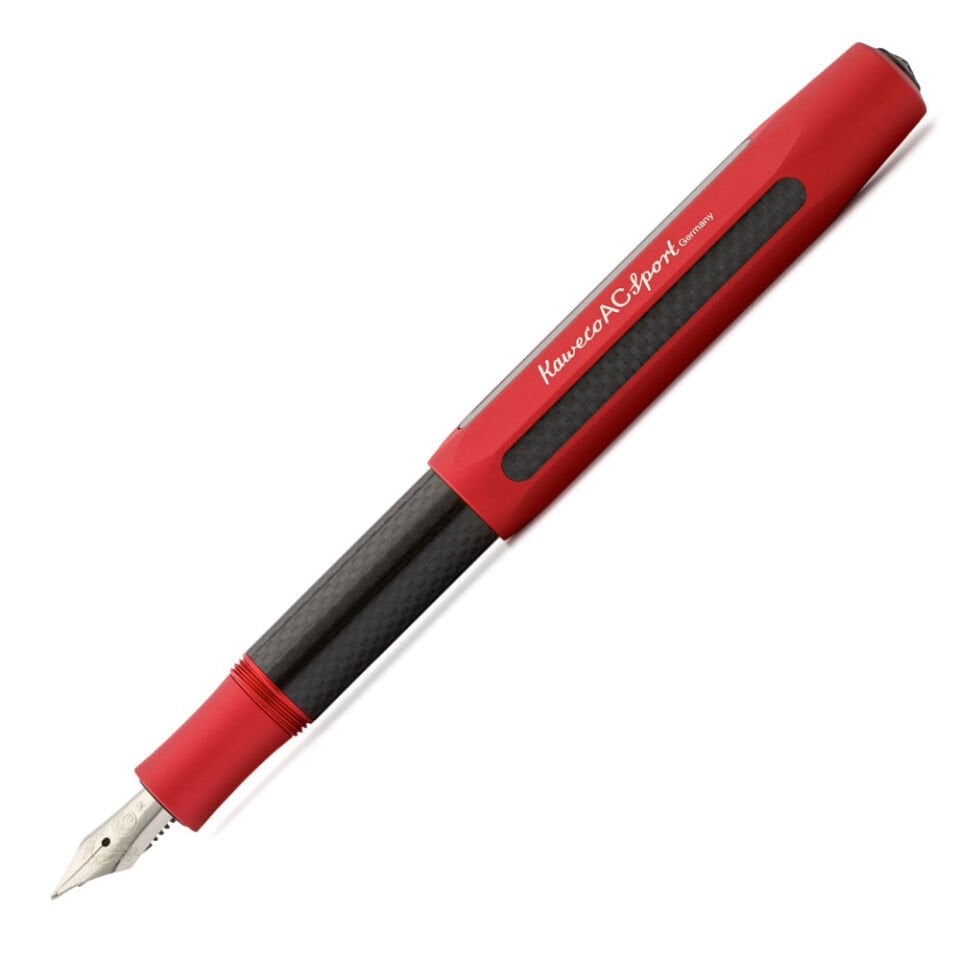 KAweco 10000358 Ac Sport Dolmakalem Siyah/Kırmızı (M)