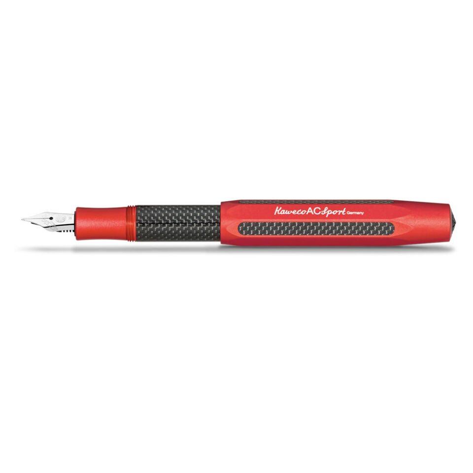 KAweco 10000358 Ac Sport Dolmakalem Siyah/Kırmızı (M)