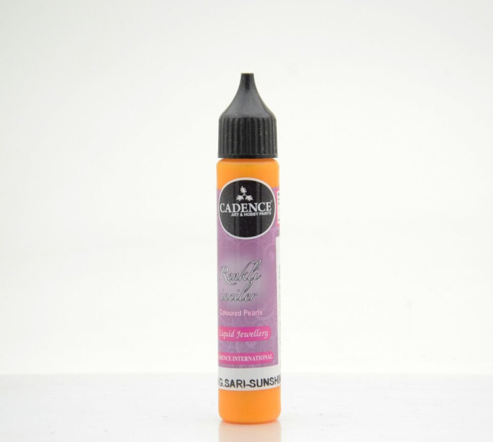 Cadence Renkli İnciler Opak 550 Güneş Sarı 25 Ml