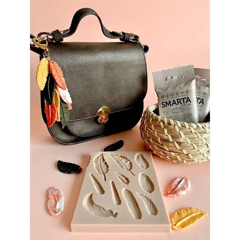 Nureart Tüyler Feathers Silikon Kalıp Sk1013006