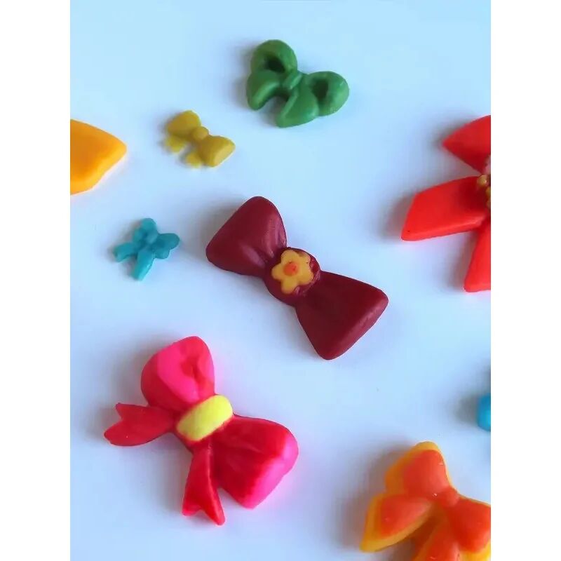 Nureart Fiyonklar Bows Silikon Kalıp Sk1013007