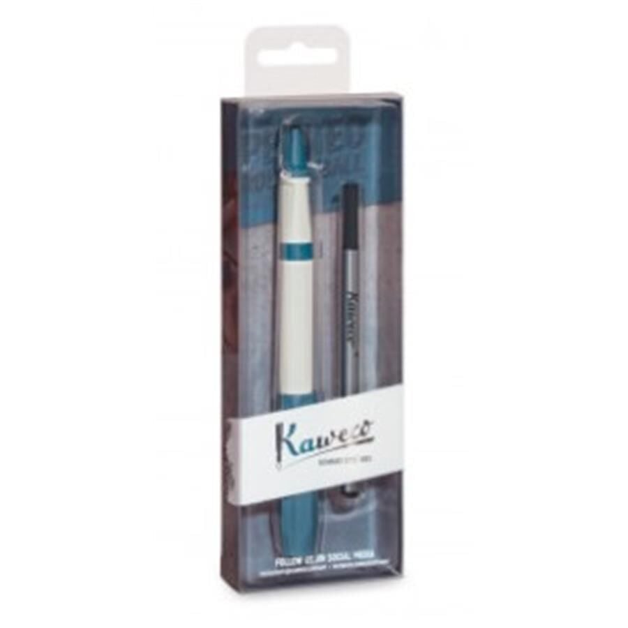 Kaweco 10002249 Perkeo Roller Set Krem/Turkuaz