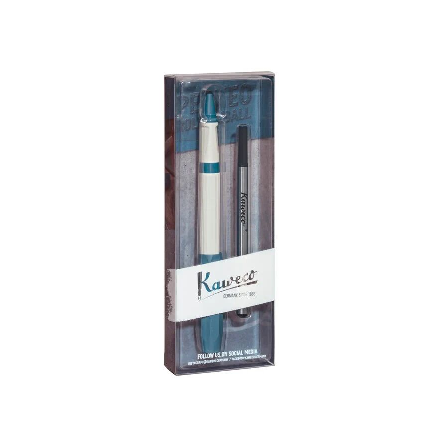 Kaweco 10002249 Perkeo Roller Set Krem/Turkuaz