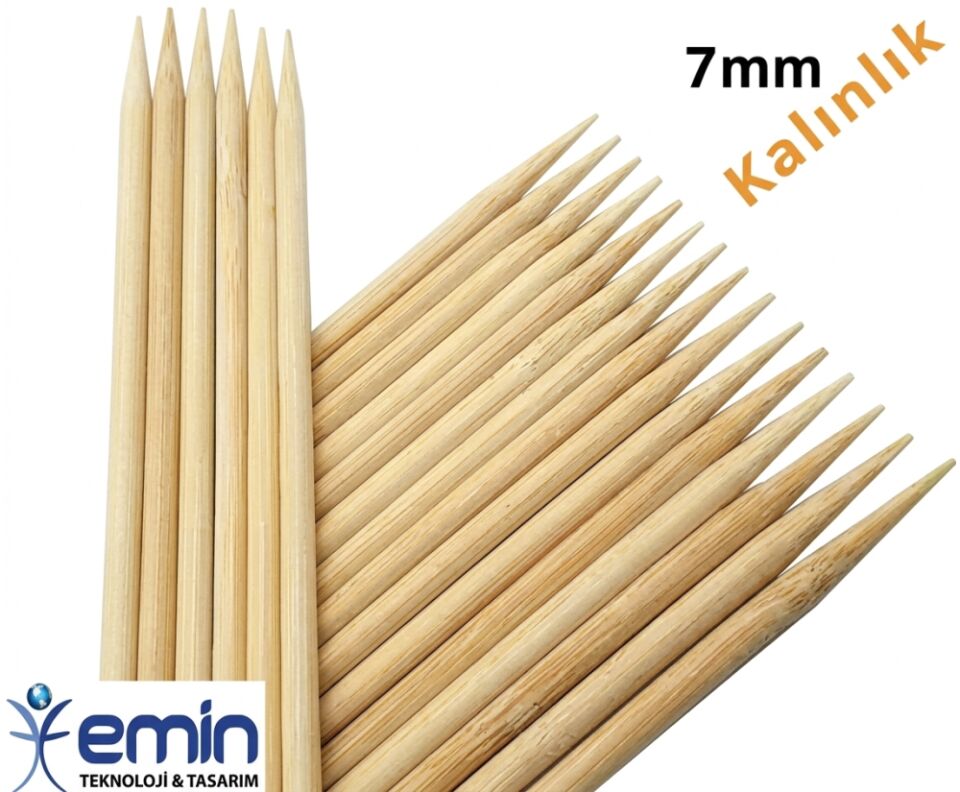 Emin İş Eğitimi Çöp Şiş 7 Mm 40 Cm