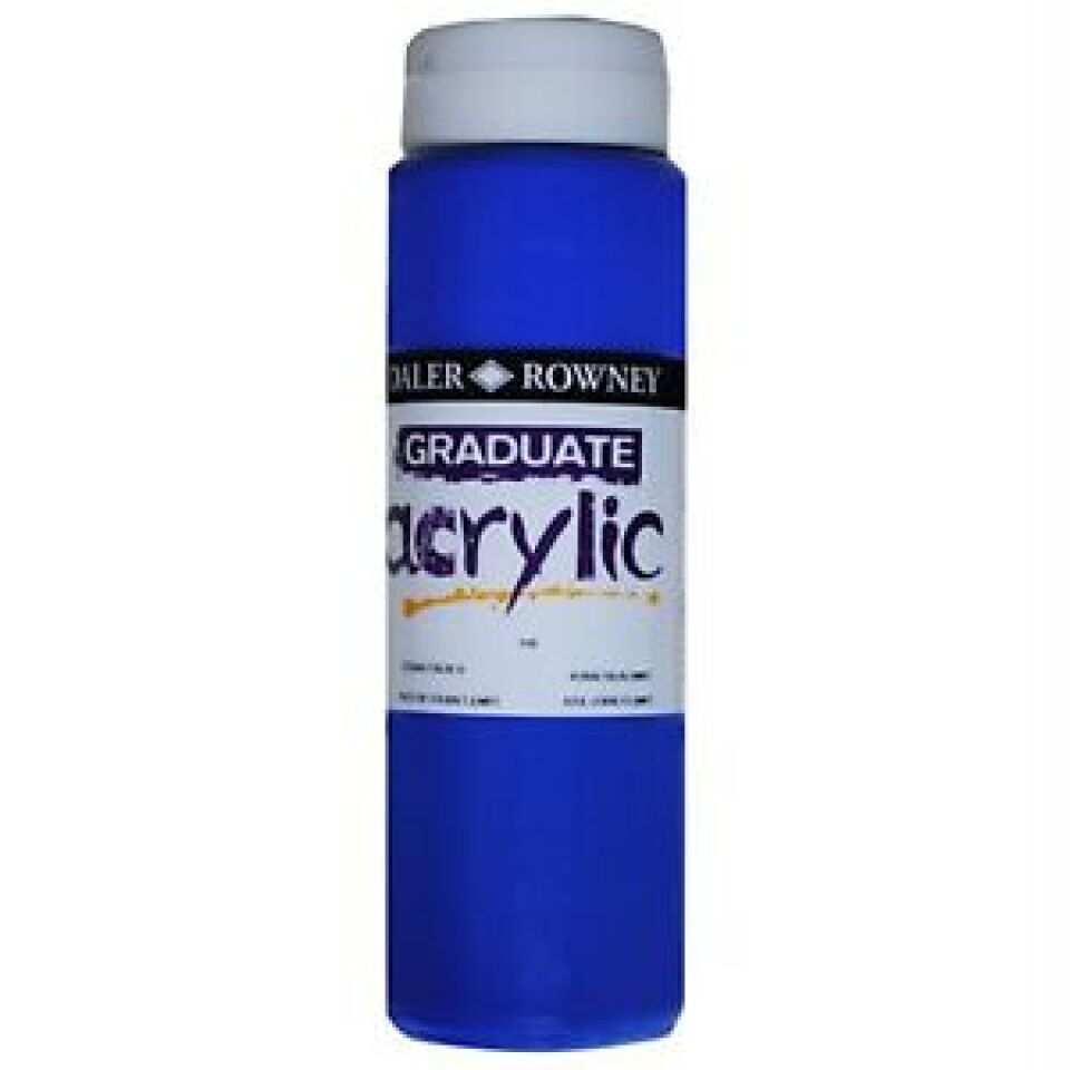 Daler Rowney Graduate Akrilik Boya Graduate Acrylic 500 Ml Cobalt Blue Hue
