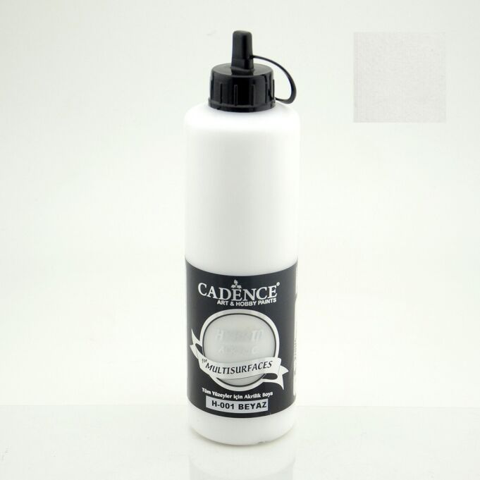 Cadence Hybrid Akrilik Multisurfaces H-001 Beyaz 500 Ml