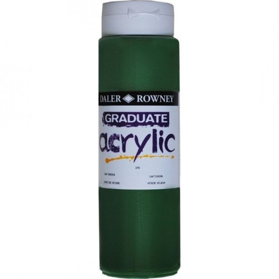 Daler Rowney Graduate Akrilik Boya Graduate Acrylic 500 Ml Sap Green