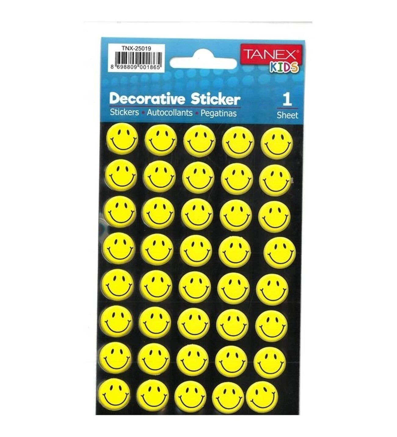 Tanex Tnx-25019 Gülen Yüzler Serisi Etiket