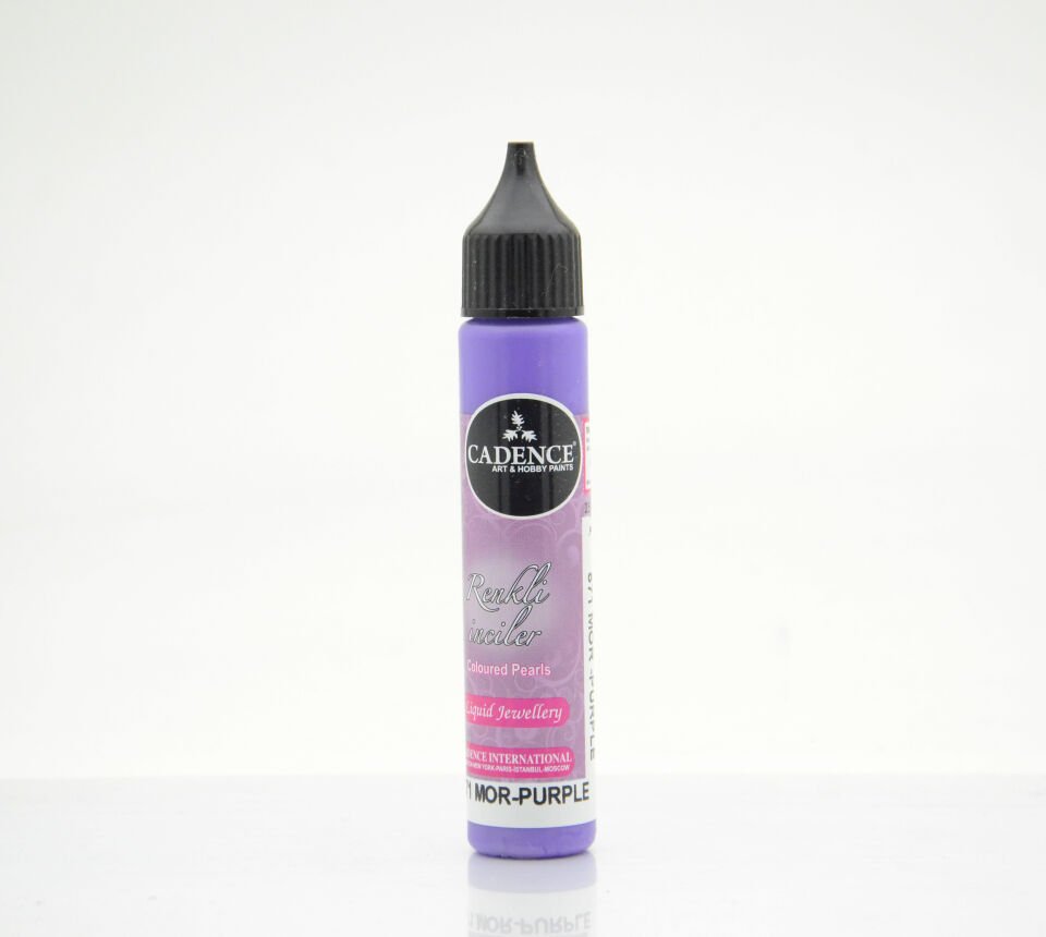 Cadence Renkli İnciler Opak 571 Mor 25 Ml