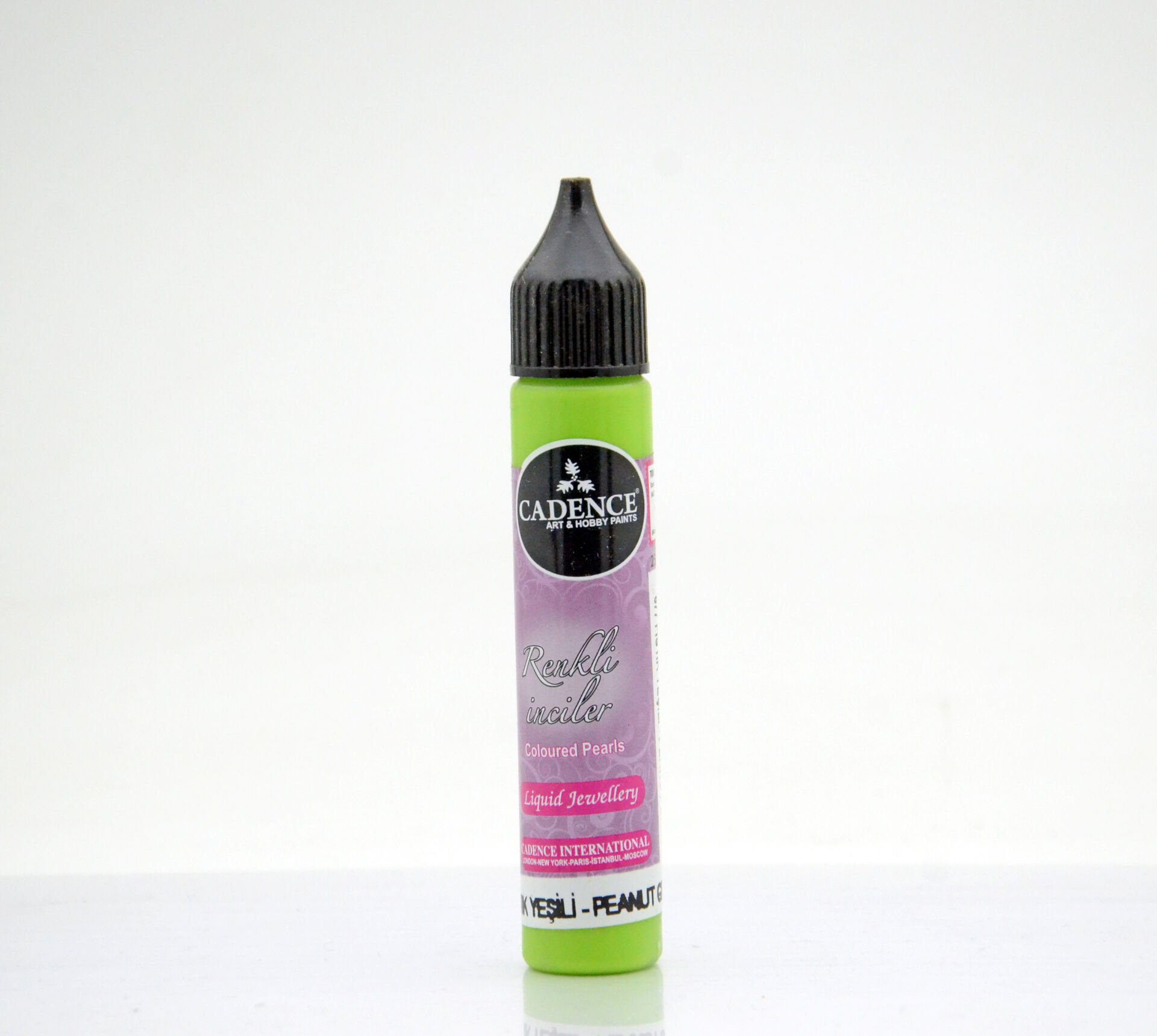 Cadence Renkli İnciler Opak 577 Fıstık Yeşili 25 Ml