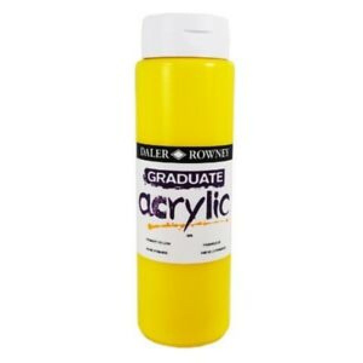 Daler Rowney Graduate Akrilik Boya Graduate Acrylic 500 Ml Primary Yellow