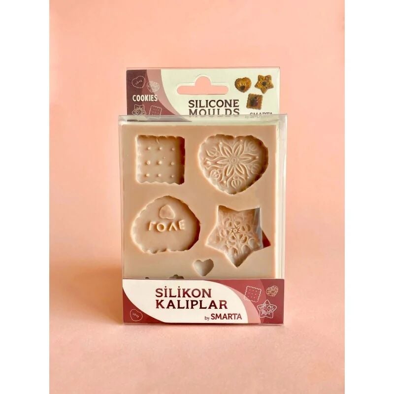 Nureart Bisküvi Cookies Silikon Kalıp Sk1013018