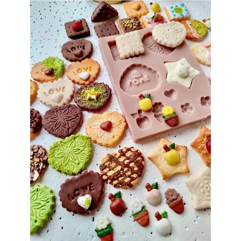 Nureart Bisküvi Cookies Silikon Kalıp Sk1013018